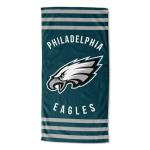 Northwest NFL Philadelphia Eagles Unisex-Adult Beach Towel, 30" x 60", Stripes