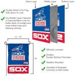 Chicago White Sox Retro Vintage Throwback Double Sided Garden Flag