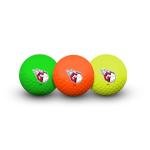 Team Effort Multi-Color Golf Ball Pack of 3 MLB Cleveland Guardians