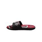 FOCO Atlanta Falcons NFL Mens Colorblock Big Logo Gel Slides - XL