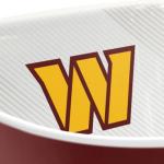 YouTheFan NFL Washington Commanders Large Party Bowl