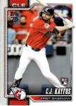 2026 TOPPS #35 C.J. KAYFUS RC CLEVELAND GUARDIANS BASEBALL OFFICIAL TRADING CARD OF MLB