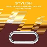 Franklin Sports Washington Commanders NFL Storage Bin - Collapsible Cube Container + Basket - NFL Office, Bedroom + Living Room Décor - Folding Storage Bin for Football Fans - 11"x11"