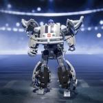 Transformers NFL Dallas Cowboys Starblitz 5.5-Inch Action Figure Changes from Robot to Helmet, Football Toys for Ages 8+