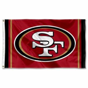 San Francisco 49ers SF Large 3x5 Flag