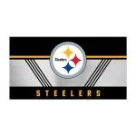 Rico Industries NFL Football Pittsburgh Steelers 20oz Stainless Steel Tumbler with Lid - Great For Coffee, Tea, Water or Cocktails