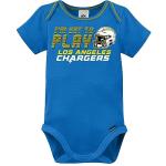 Gerber NFL Baby Boys' 3-Piece Bodysuit, Sleep 'n Play, & Cap Set, Los Angeles Chargers, 6-9 Months
