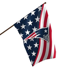 FOCO New England Patriots NFL Americana Vertical Flag