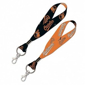 Wincraft MLB Baltimore Orioles Lanyard Key Strap, 1"