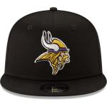 New Era NFL 9FIFTY Team Color Adjustable Snapback Hat Cap - One Size (US, Alpha, One Size, Minnesota Vikings - Black)