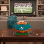 Miami Dolphins NFL 3D BRXLZ Football Puzzle 1Z