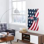 FOCO New England Patriots NFL Americana Vertical Flag