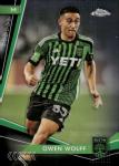 2024 TOPPS CHROME MLS #24 OWEN WOLFF AUSTIN FC SOCCER OFFICIAL TRADING CARD OF MLS