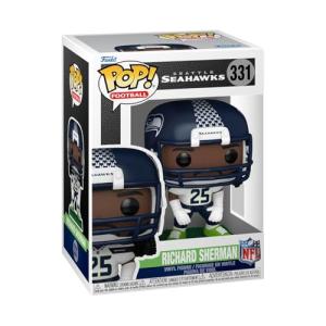 Funko Pop! NFL: Legends - Richard Sherman - Seahawks - Collectable Vinyl Figure - Gift Idea - Official Merchandise - Toys for Kids & Adults - Sports Fans - Model Figure for Collectors