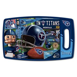 YouTheFan NFL Tennessee Titans Retro Series Cutting Board
