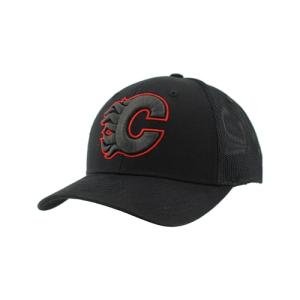 Calgary Flames NHL Officially Licensed Adjustable Snapback Hat Dakota Element Black