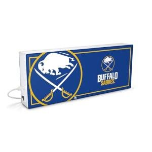 SOAR NHL LED Ambience Light Box: Elevate Your Space with Officially Licensed Wall Décor, Buffalo Sabres