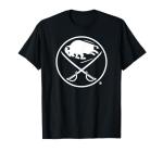 Buffalo Sabres Two Tone Black NHL Officially Licensed T-Shirt