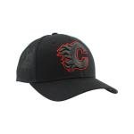 Calgary Flames NHL Officially Licensed Adjustable Snapback Hat Dakota Element Black