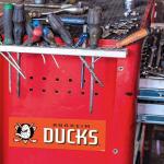 Rico Industries NHL Hockey Anaheim Ducks 4 x 10 Team Spirit Magnet - Car, Home Décor - Refrigerator, Office, Kitchen