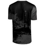 FOCO NHL Men's Official Primary Logo Wordmark Paint Stroke Polyester Performance T-Shirt (US, Alpha, Medium, Regular, Regular, Boston Bruins - Black, Boston Bruins)