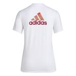 adidas Women's Atlanta United FC Local Pop Short Sleeve Pre-game T-shirt, White, XX-Large Tall