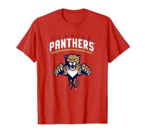 Florida Panthers Power Play Red Officially Licensed T-Shirt