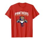 Florida Panthers Power Play Red Officially Licensed T-Shirt