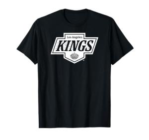 Los Angeles Kings Two Tone Black NHL Officially Licensed T-Shirt