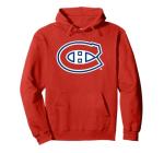 Montreal Canadiens Icon Red Officially Licensed Pullover Hoodie