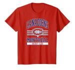 Montreal Canadiens Hockey Club Red Officially Licensed T-Shirt, Youth, Red, Small