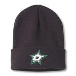 AMERICAN NEEDLE Dallas Stars Officially Licensed NHL National Hockey League Team Terrain Knit Beanie Cap, Black (24010A-DAS-BLK)
