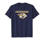 Nashville Predators Power Play Navy NHL Officially Licensed T-Shirt, Men, Navy Blue, Large