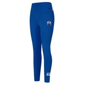 Pro Standard Womens NHL Edmonton Oilers Classic Chenille Legging Dodger Blue L
