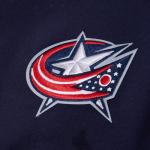 Pro Standard Womens NHL Columbus Blue Jackets Wingspan Crewneck Sweatshirt Midnight Navy L