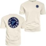 St. Louis Blues NHL Officially Licensed T-Shirt Ringspun Front/Back Ivory Puck, Large