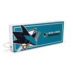 SOAR NHL LED Ambience Light Box: Elevate Your Space with Officially Licensed Wall Décor, San Jose Sharks