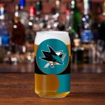 Rico Industries NHL Hockey San Jose Sharks Standard 16-oz Class Can Shaped