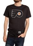 Calhoun NHL Mens Loose Fit Performance Rashguard Wicking Short Sleeve Shirt (Philadelphia Flyers, XX-Large)