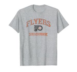 Philadelphia Flyers Vintage Hockey Gray Officially Licensed T-Shirt