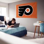Rico Industries NHL Hockey Philadelphia Flyers Standard 3' x 5' Banner Flag