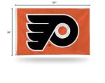 Rico Industries NHL Hockey Philadelphia Flyers Standard 3' x 5' Banner Flag