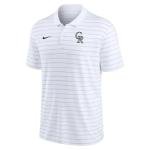 Nike Men's MLB Authentic Collection DRI-FIT Victory Polo (US, Alpha, XX-Large, Regular, Regular, White, Colorado Rockies)