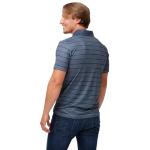 FOCO Vegas Golden Knights NHL Mens Striped Polyester Polo - L