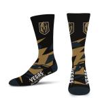 For Bare Feet NHL VEGAS GOLDEN KNIGHTS Shattered Camo Crew Sock Team Color Large