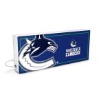 SOAR NHL LED Ambience Light Box: Elevate Your Space with Officially Licensed Wall Décor, Vancouver Canucks