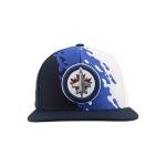 Winnipeg Jets NHL Officially Licensed Adjustable Snapback Hat Flat Bill Z11 Retro Paintbrush