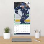 2026 Vancouver Canucks (Bilingual French) Wall Calendar (English and French Edition)