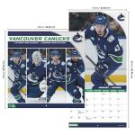 2026 Vancouver Canucks (Bilingual French) Wall Calendar (English and French Edition)