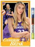 WNBA Los Angeles Sparks - Cameron Brink 24 Wall Poster, 34L" x 22.4W", Premium Poster & Clip Bundle